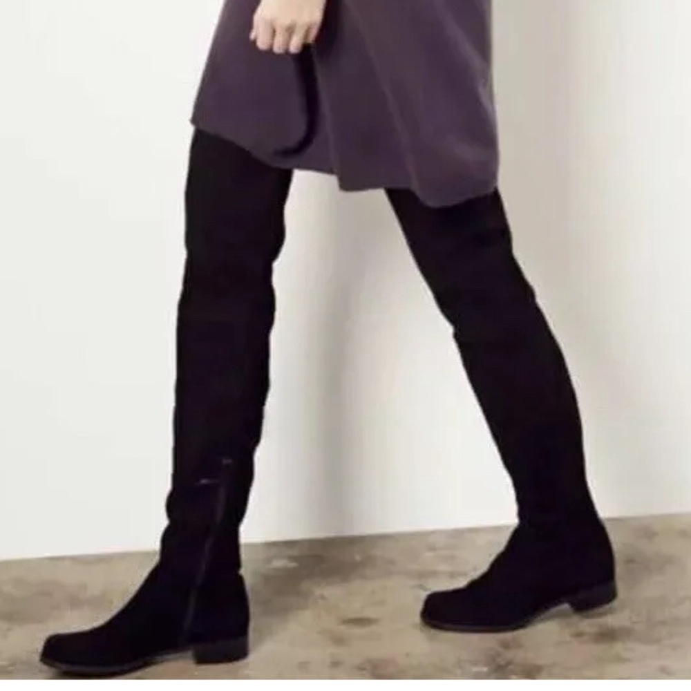 Stuart weitzman HiLo suede boots